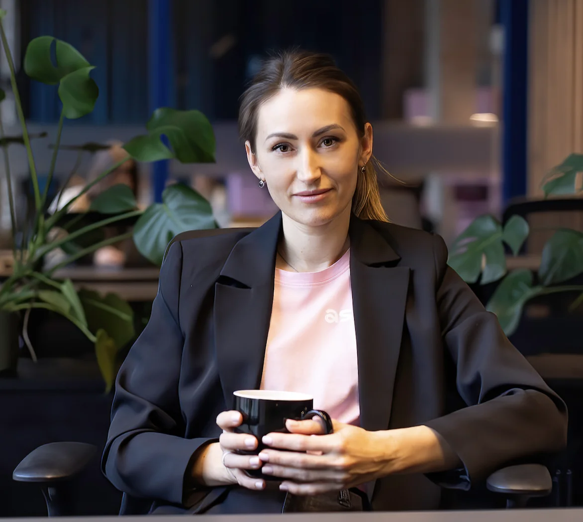 Sandra Roosna, founder and CEO of Askly